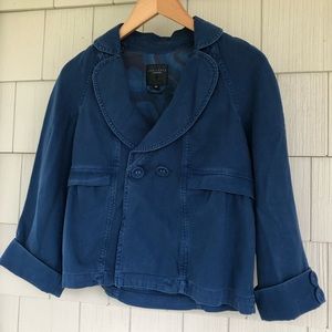 Anthropologie Sanctuary Los Angeles Clothing Cropped Blue Jacket - M